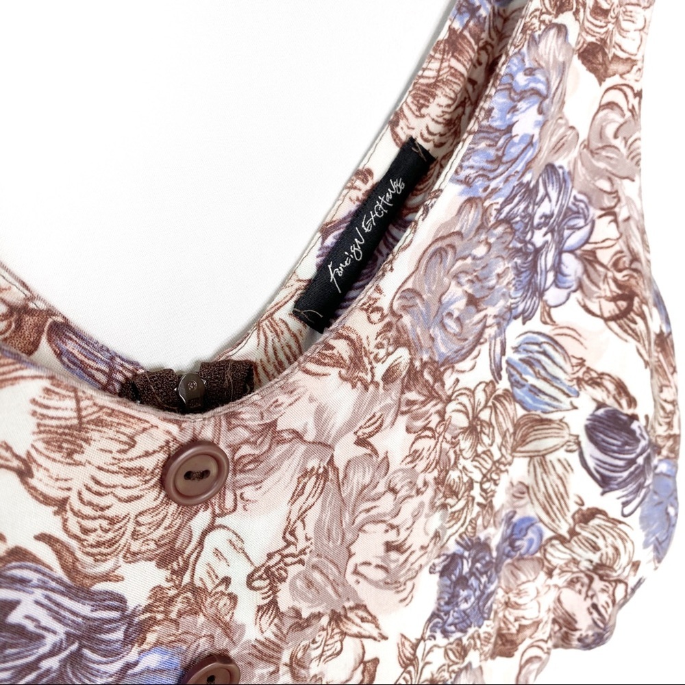 FOREIGN EXCHANGE Floral Mini Dress M